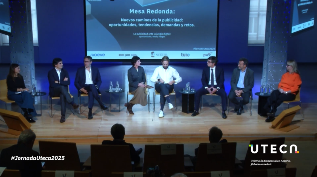 jornadas uteca 2025 mesa redonda television comercial en abierto